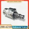 200-6210 Solenoid Valve 12V/24V 2006210 For 420E 430E 432E 434E 444E 450E 450F TH220B TH330B TH340B TH350B TH355B TH460