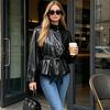 Womens PU Leather Trench Coat Loose Fit Elegant Casual Outerwear 2026