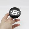 4Pcs 56/60/65mm Car emblem Wheel hub Center Cap Badge covers sticker Styling For Hyundai Accent Elantra Veloster Getz Tucson i20