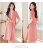 Women's Black Short-Sleeve Slim Fit Summer Blazer