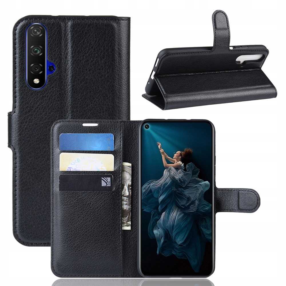 Litchi Honor 20 / Nova 5T Czarny