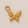 Pendentif Transfrontalier en Acier Inoxydable Or 18K: Série Personnalisée DIY pour Femmes