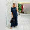 Women's Asymmetrical One Shoulder Top with Flared Wide Leg Pants Set in Multiple Colors