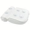 4D Mesh Bath Pillow - Neck & Back Support. 6 Suction Cups, Quick-Dry & Machine Washable. Ultimate Bathtub Relaxation!
