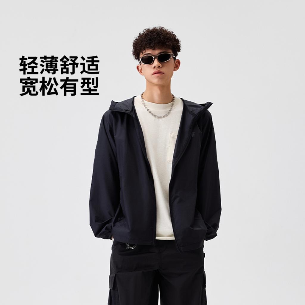 Li Ning Trench Coat Unisex Black AFDV951-1