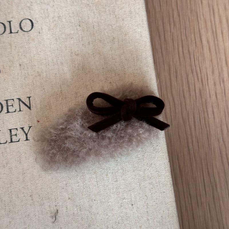 Fermaglio per capelli con fiocco stile dolce, Fermaglio per frangia, Fermaglio per capelli sciolti, Fermaglio laterale