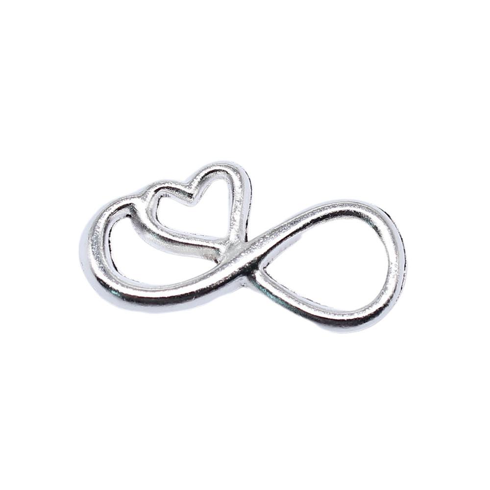 Infinity Connectors Heart Bracelets Charms Lightning Romantic Jewelry Findings