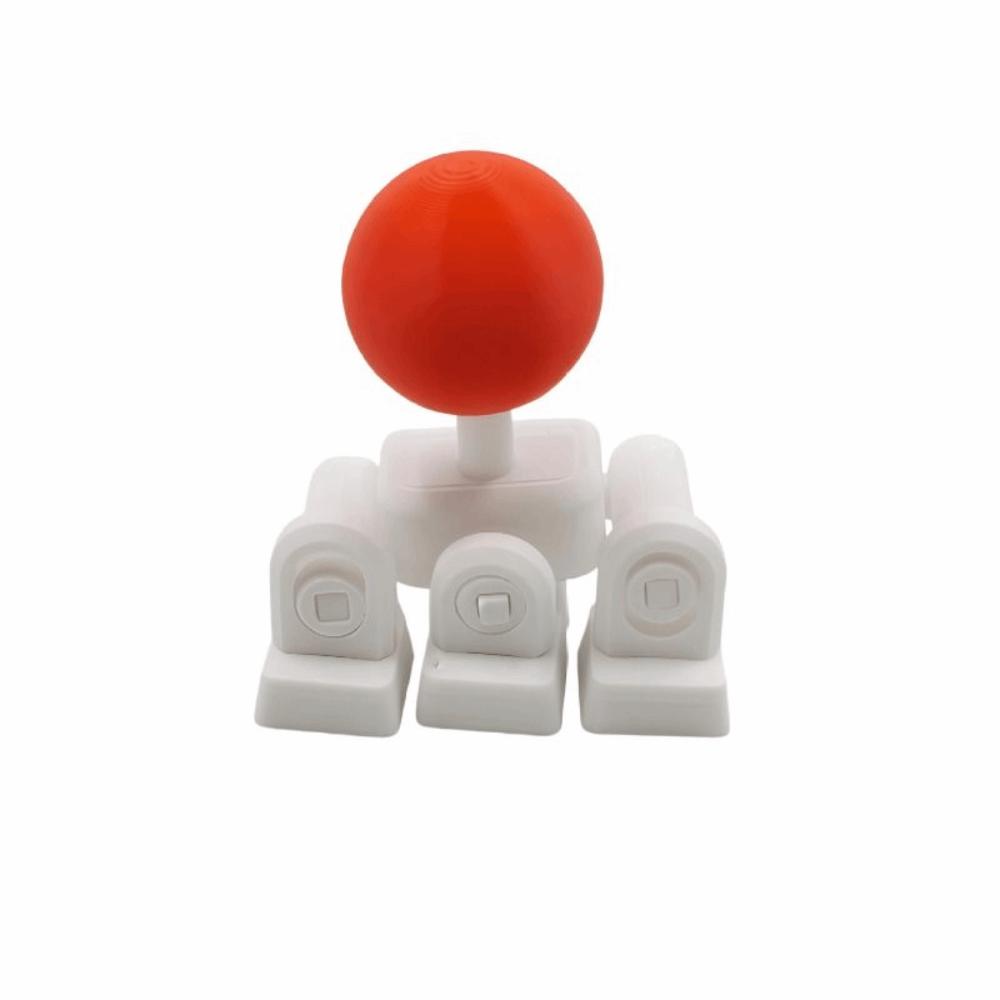 Special Grip 3D Printed Keyboard Joysticks Ergonomic Simulation Rocker External Game Joystick Creative