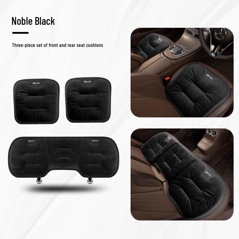 Winter Flannel Seat Cushion for BYD: Han EV, Qin L, Song L, Seal, Seagull, Yuan Plus, Tang DM