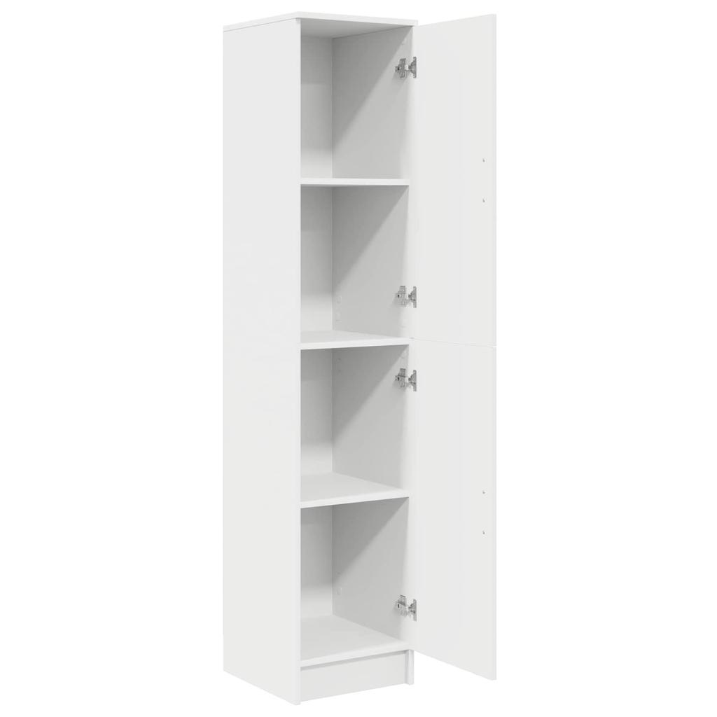 Highboard White 35 X 39 X 168 Cm