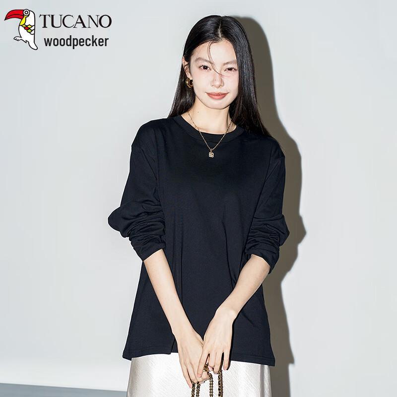 Woodpecker Unisex Pure Cotton Long Sleeve T-Shirt XL