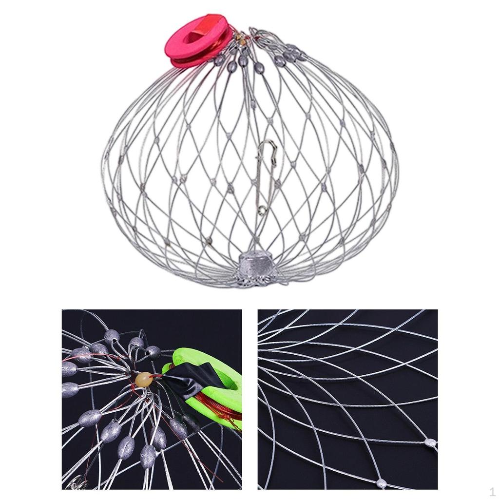 Werkzeug Automatisches Angeln für Salzwasser Meerwasser Tackle Wurf Schlinge Angeln Flusskrebse Stauseen Flüsse