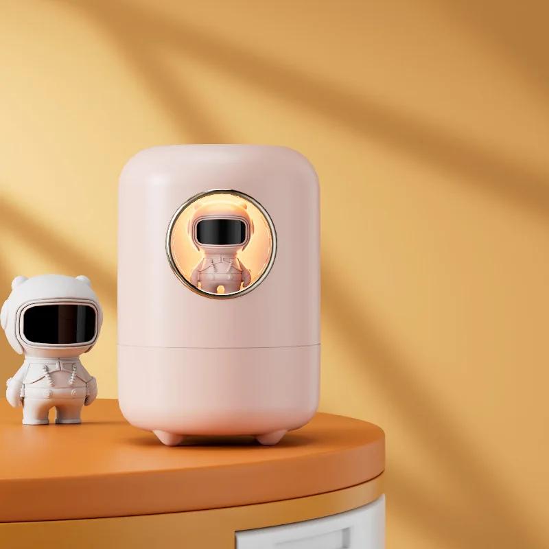 

USB-астронавт для домашнего офиса Мини-астронавт Увлажнитель воздуха со светодиодной подсветкой Мини-распылитель Mist Минималистичный увлажнитель воздуха розовый