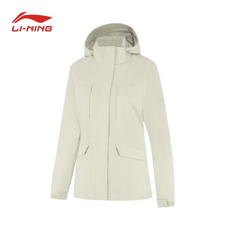 Li-Ning Unisex Water-Repellent Hooded Windbreaker Jacket