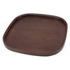 Tea Tray Bamboo Teaboard Refreshment Dried Fruit Teacup Serving Plate Walnut Wood Color S