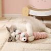 Cat Plush Toy - Soft Chew-Proof Stuffed Animal With Natural Care For Teeth, Bite Stick For Indoor Cats, Self-Pleasure Tease Toy For All Breeds