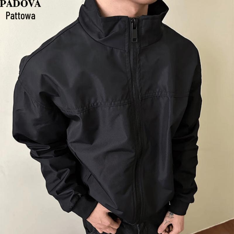 Patova Cleanfit Trendy Short Three-Proof Stand Collar Jacket XL