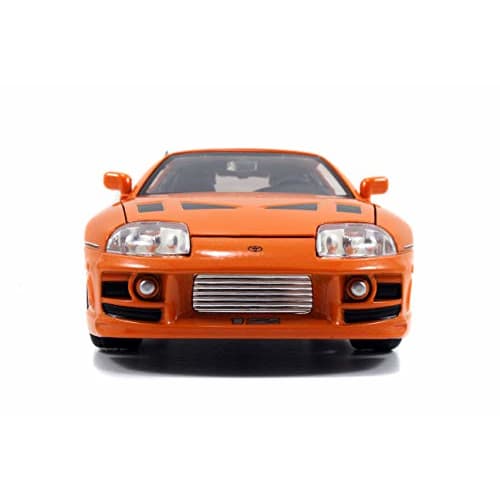 1/24 Scale Fast & Furious Diecast Model Car Brian Toyota Supra Orange JADATOYS