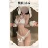 Domila Sex Sexy Uniform Milk Fufu Plush with Hat Free Rabbit Sex Underwear Senior Women F597