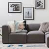 Jungkook Square Pillowcase Polyester Linen Velvet Pattern Zip Decorative Sofa Seater Cushion Cover