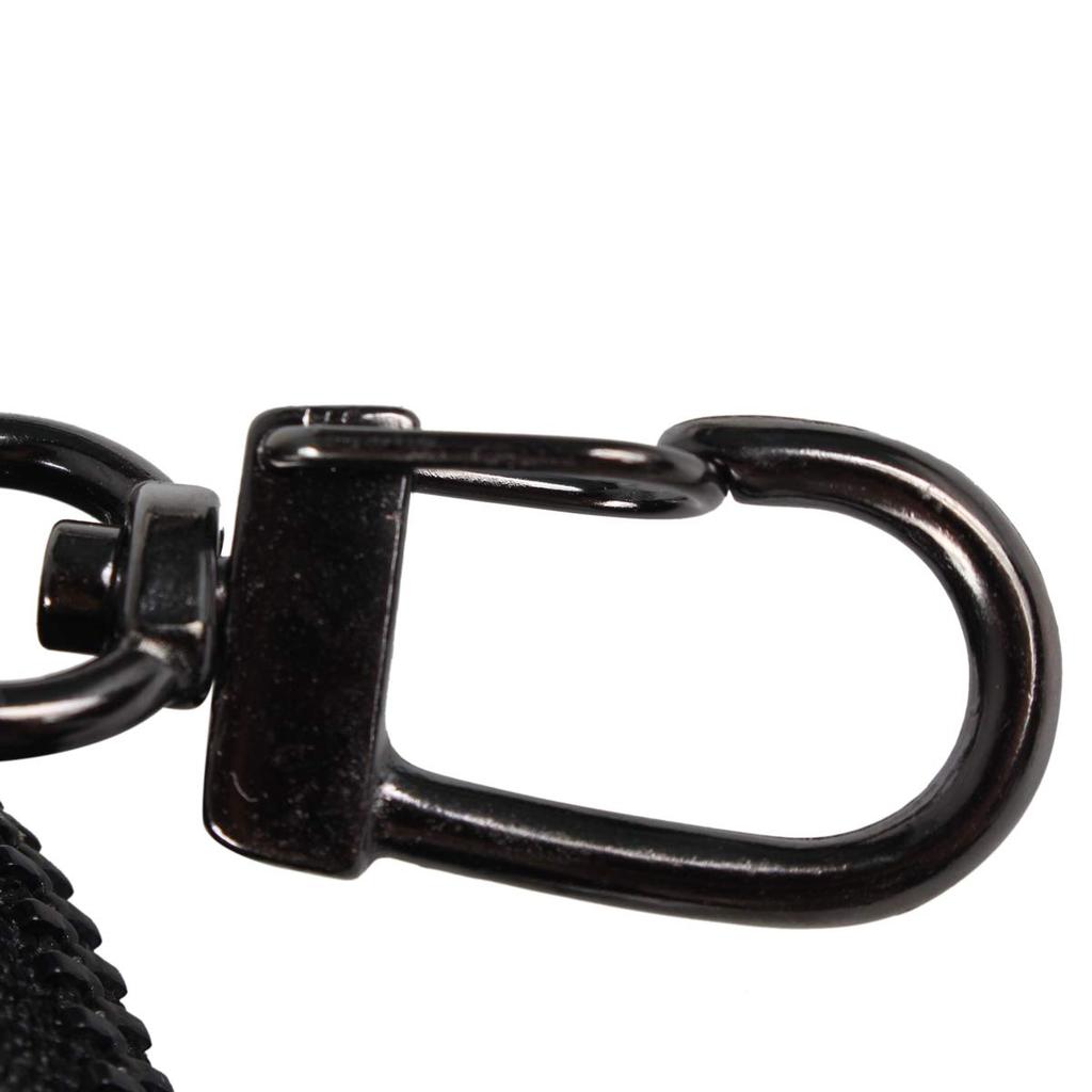 Orobianco Key Case, Key Holder, Smart Key Case, Round Zipper, KEY CASE ORS-090800, Black