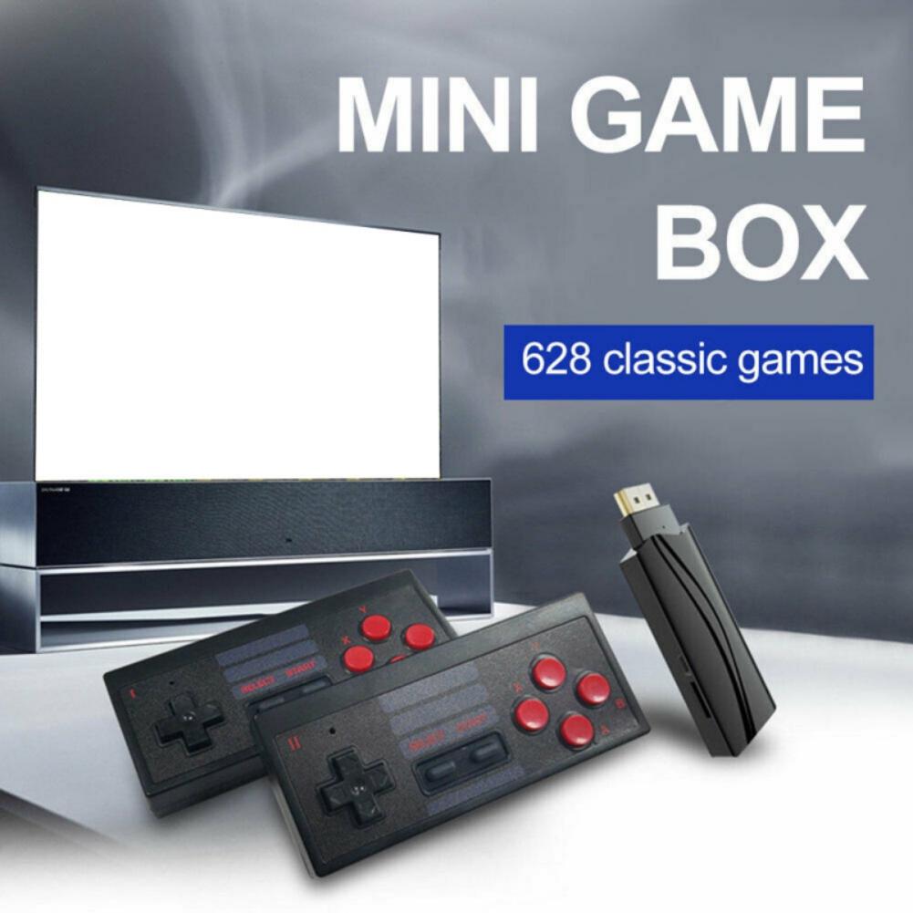 Herní konzole HDMI TV Mini HD Bezdrátová herní konzole s dvojitým ovládáním Nostalgická retro herní konzole