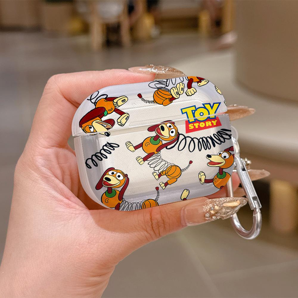 Cartoon Toys Storys Cute Translucent Silicone Case for Airpods 4 3 Pro 2 1 Wireless Earphone Headphone Pro2 Protective Covers