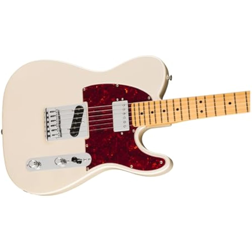 Fender Electric Guitar Player II Modified Telecaster® SH, Maple Fingerboard, Olympic Pearl with G...