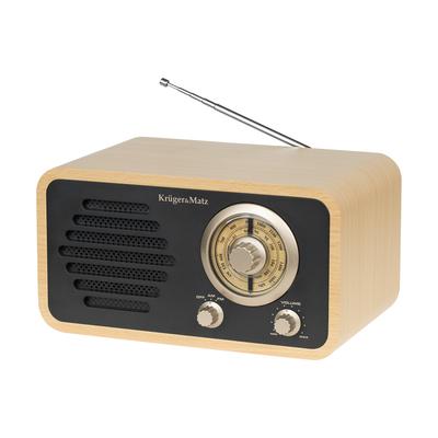 Kruger&Matz Am/Fm Network Radio With Retro Telescopic Antenna