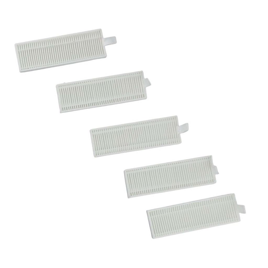 Filter Replacement Kit for For Laresar Mars01 and For Lubluelu Robot Vacuum Cleaner 5 Pieces for Effective Dust Particle Capture
