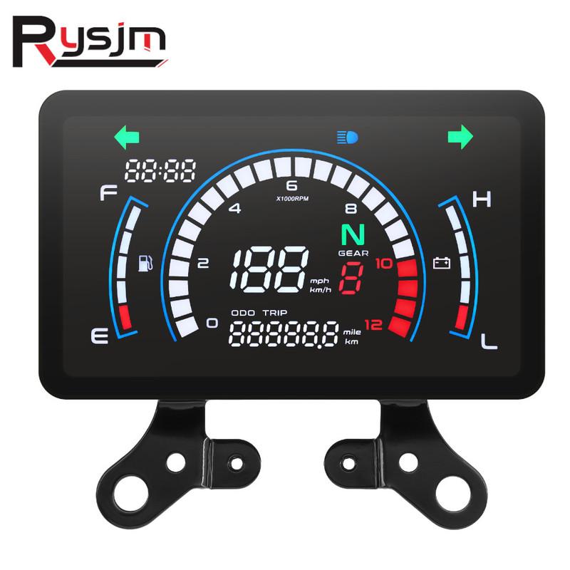 For Honda EX5 Dream/EX5 Ipowed Motorcycle Digital Speedometer Custom Motorcycle Instrument Dashboard Motorbike Odometer Gauge