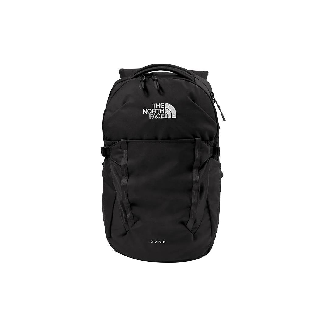 The North Face 27.2L Dyno Embroidered Logo Multi-Compartment Waterproof Backpack Unisex Backpack Black NF0A52S7JK3-OS Black
