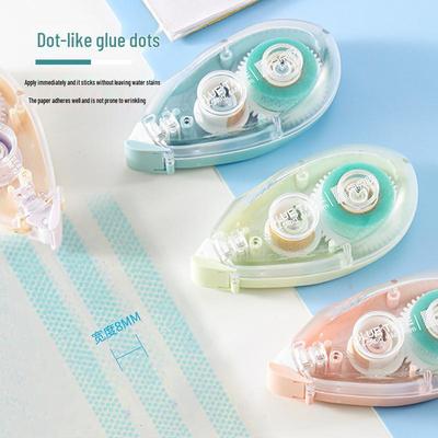 Double-Sided Transparent Dot Tape: High Viscosity Correction Tape, Cute Student Stationery
