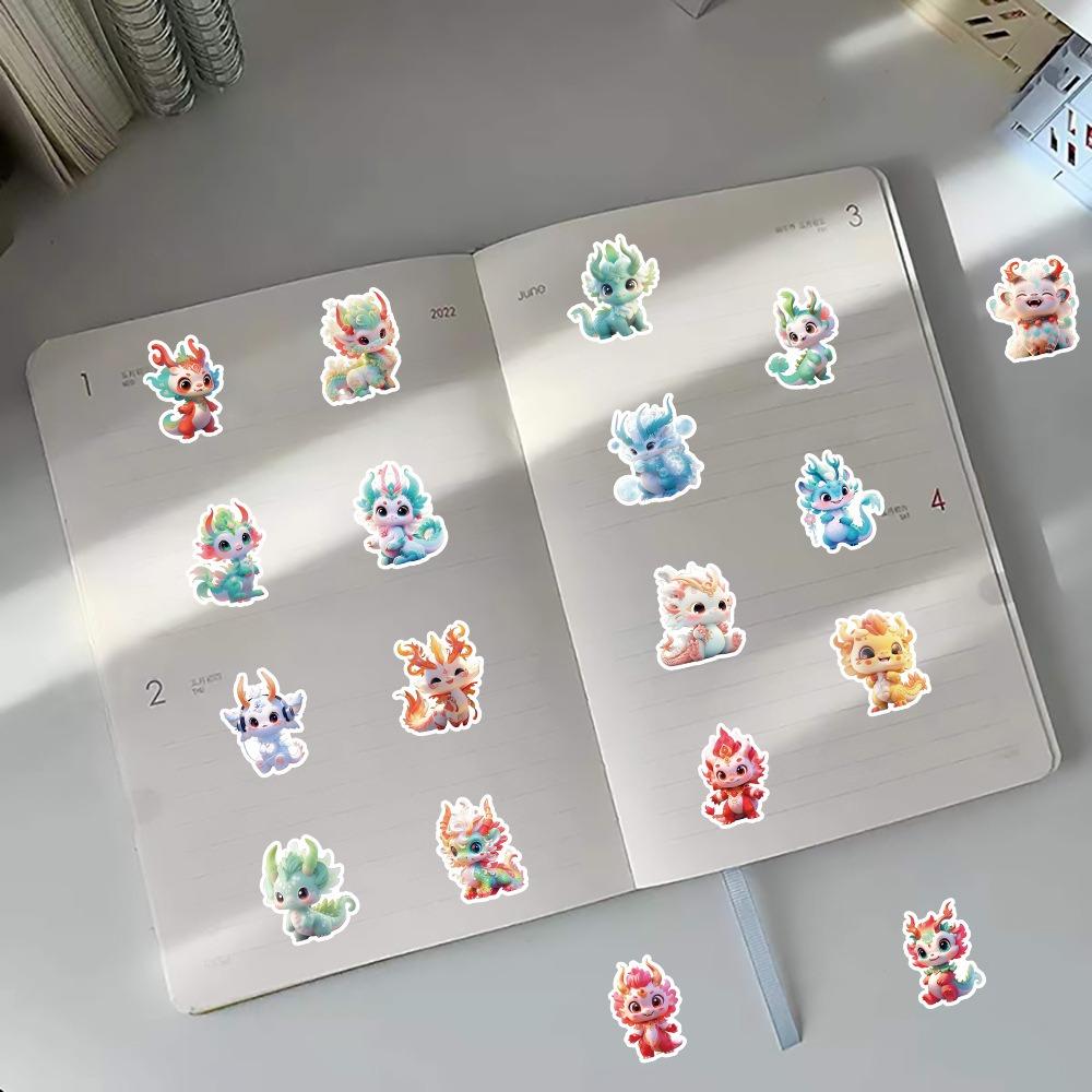 63pcs Stationery Lantern Stickers Scrapbooking Graffiti Decals DIY Toy Sticker