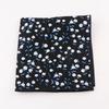 25cm Vintage Floral Cartoon Printed Handkerchief Cotton Women Men Wedding Suits Pocket Square Adult Gift Accessory High Quality