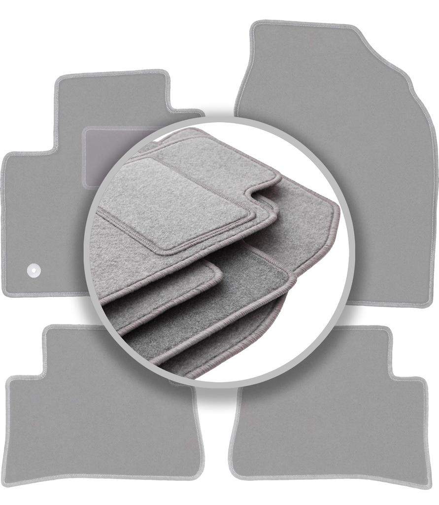 Graue Automatten für: Toyota C-HR Hybrid Crossover (2016-)