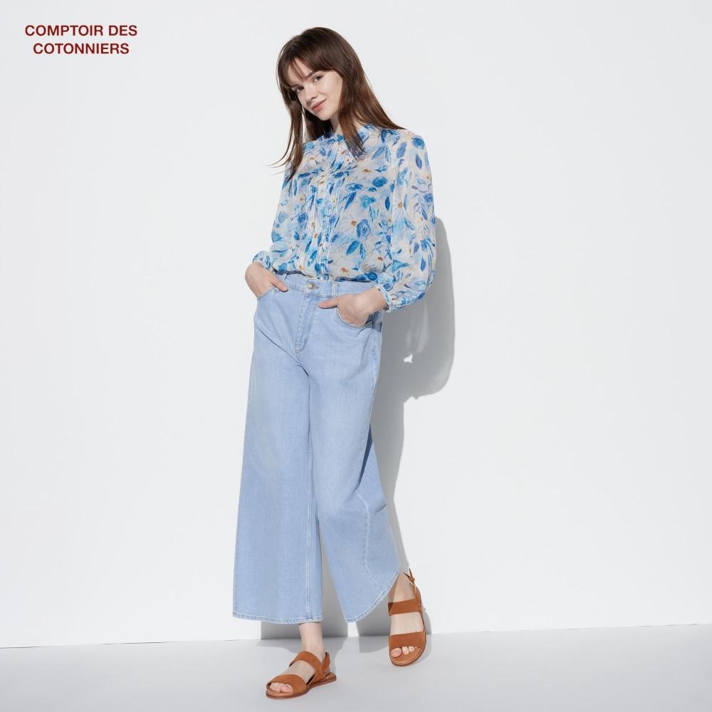 

ЮНИКЛО ЯПОНСКИЕ УКОРОЧЕННЫЕ ДЖИНСЫ COMPTOIR DE COTONIE