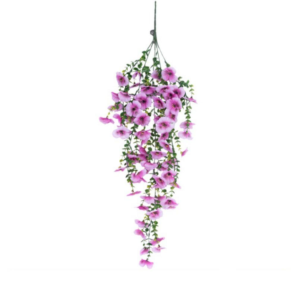 

DIY Eucalyptus Pansy Multicolor Simulation Eucalyptus Leaves New Plants Wreath Home Decoration 69 Flowers розовый