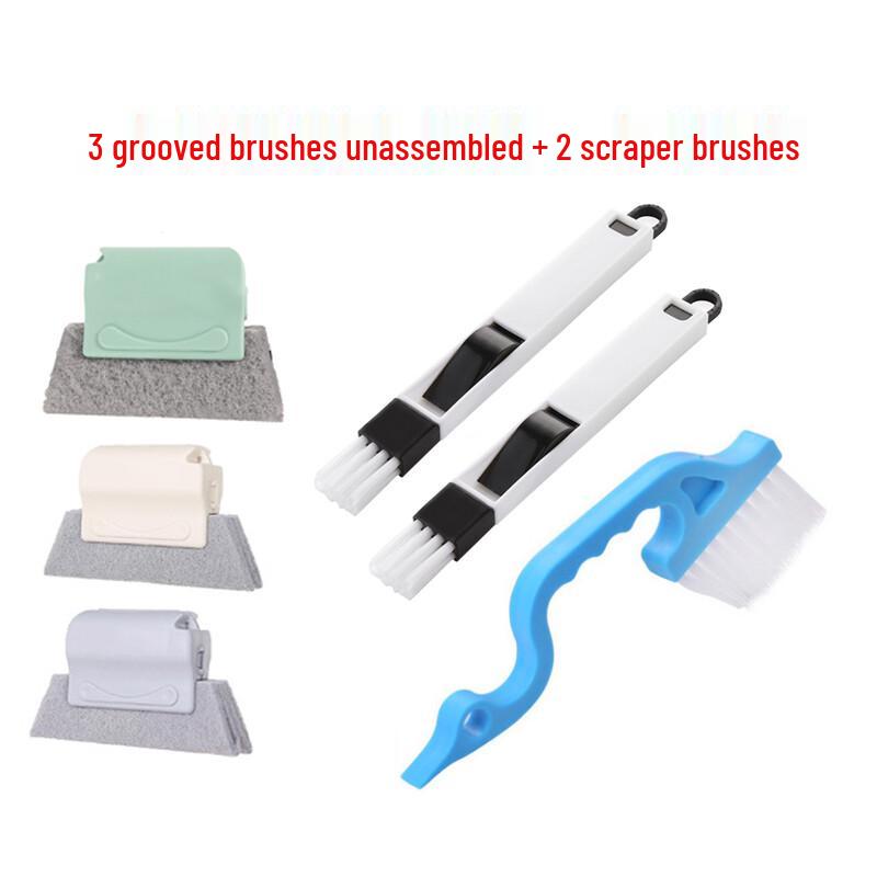 Multipurpose Groove Cleaning Brush Set