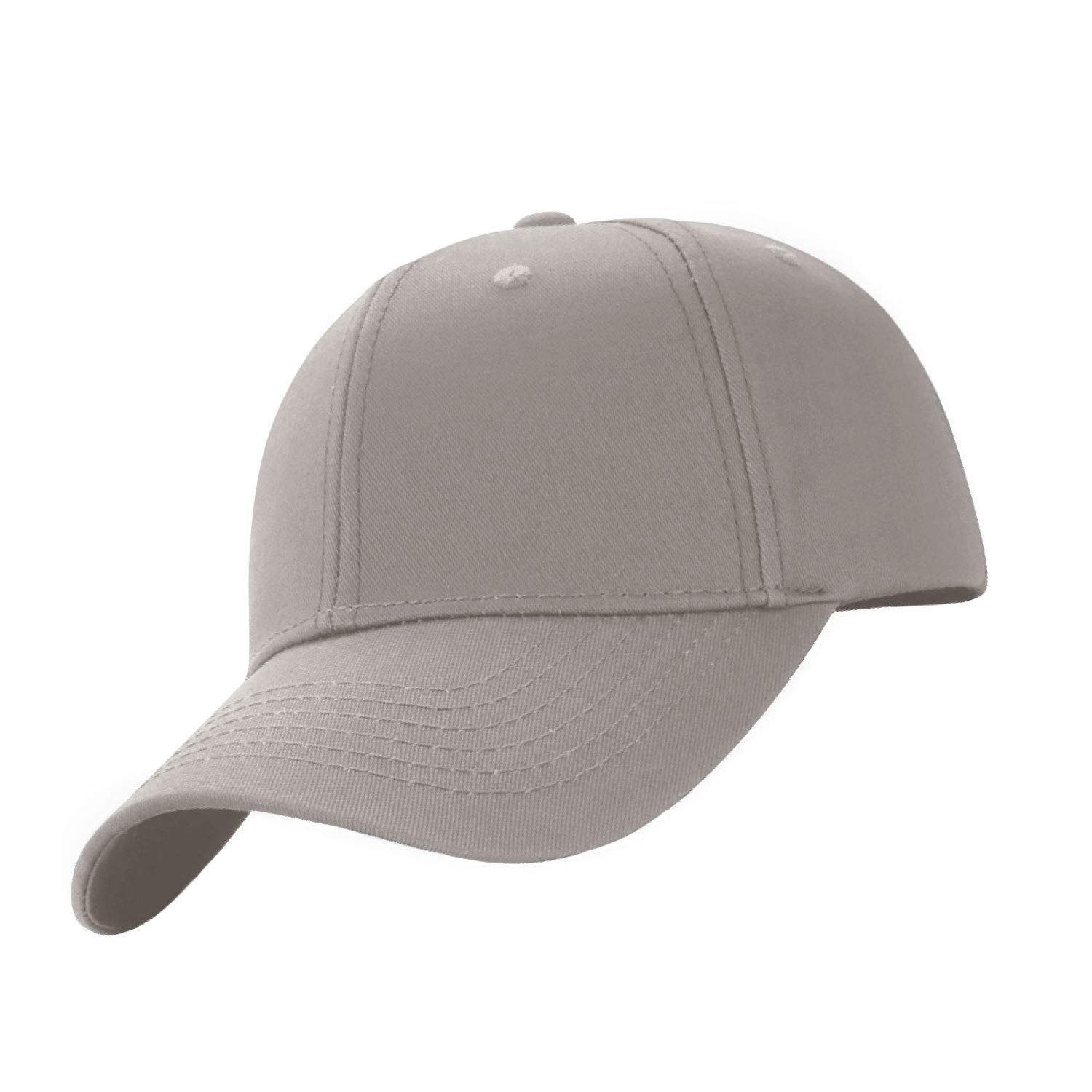 

Кепка Бавовняна кепка для зручності. Один розмір підходить найбільше для чоловіків і жінок [Nogees]., (Сірий)