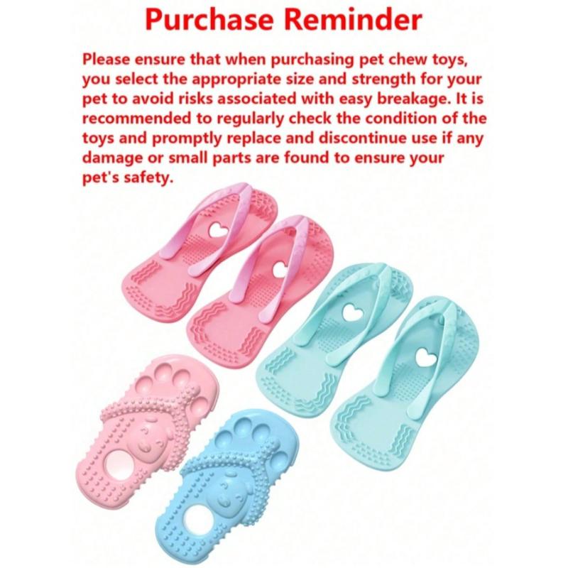 1 Jouet à Mordre en Forme de Pantoufle pour Chiots Uniquement Adapté aux Animaux de Compagnie, Jouets Résistants aux Morsures, Produits pour Animaux de Compagnie, Jouets pour Animaux de Compagnie Jouets en Forme de Pantoufle, Jouets pour le Nettoyage des Dents des Chiots