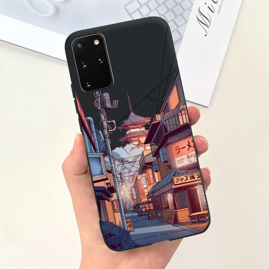 For Samsung Galaxy S20 Plus Case SM-G985F Silicone Cover Cute Astronaut Cartoon Soft Funda For Samsung S20 S20+ 5G SM-G986F Capa