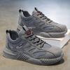 Men's Breathable Mesh Sneakers - Anti-Slip, Soft Sole, Casual Work Shoes for Summer