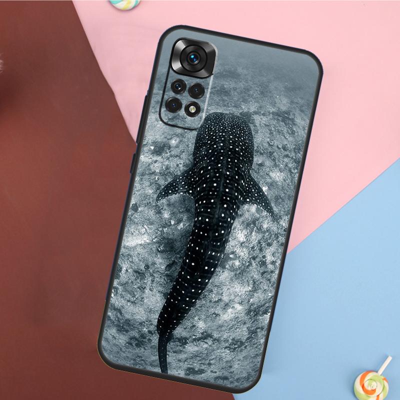 Ocean Whale Shark Animal Cover For Xiaomi Redmi Note 14 13 12 9 10 11 Pro 9S 10S 11S 12S Redmi 14C 10C 12C 13C Case