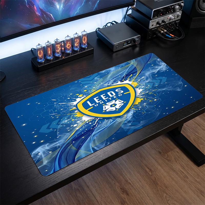 Tappetino Mouse Grande Stampa Leeds United Football, Tappetino Esteso Antiscivolo per Scrivania da Gioco per Ufficio Casa