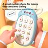 Children's Music Phone Toy for Early Education Bilingual Enlightenment Intellectual Development Suitable for 6-12 Years Old
