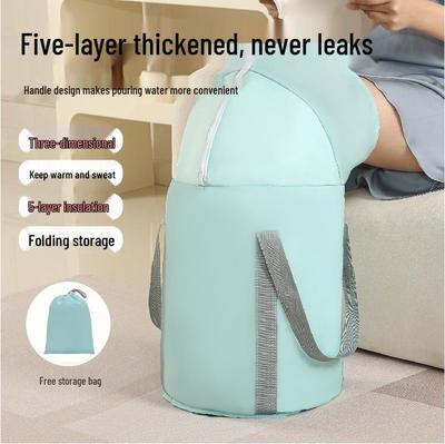 Tragbare faltbare isolierte Fußbadewanne - Haushalts-Hand-Fuß-Spa-Tasche