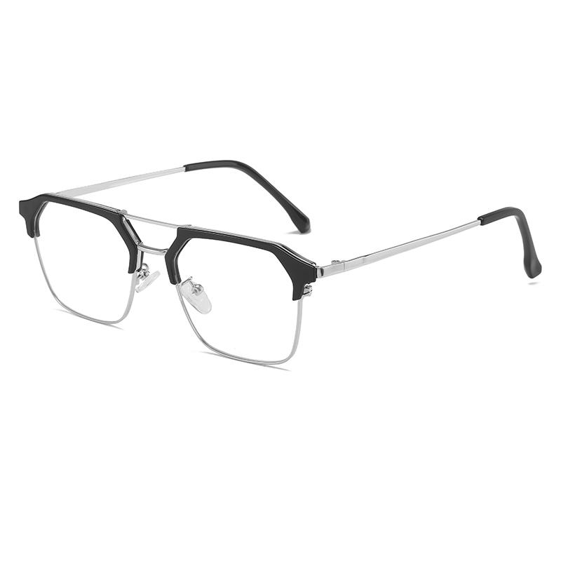 Vintage Anti Blue Rays Irregular Prescription Glasses For The Nearsighted Student Short-Sight Eyewear Diopter 0 -0.5 -0.75 To -6