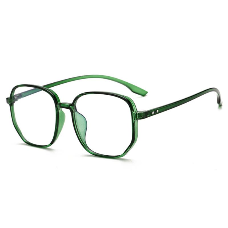 Transparent Gray Oval Nearsighted Glasses Ultralight  Steel Wire Leg Prescription Eyeglasses Diopter 0 -0.5 -1.0 To -6.0