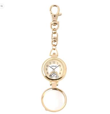 Mofusand Stand Magnifying Glass Watch (Beenyan) Japan NEW